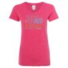 Women’s Glitter V-Neck T-Shirt Thumbnail